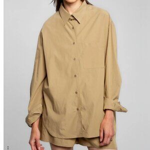 Frankie Shop-Lui Organic Cotton Shirt - Sahara-Size S